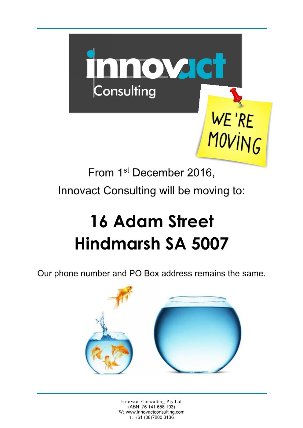 Innovact Consulting are moving #2