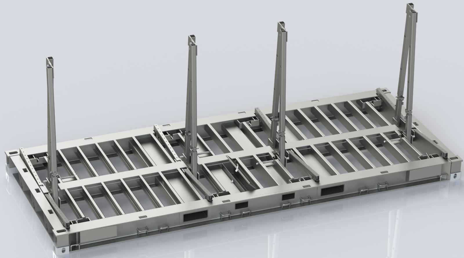 20' Flat Rack